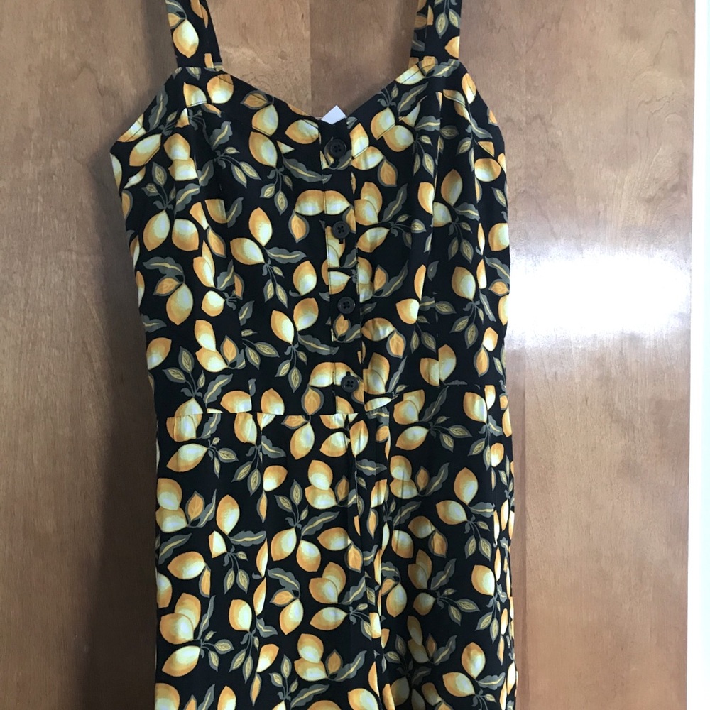 Loft Lemon Jumpsuit